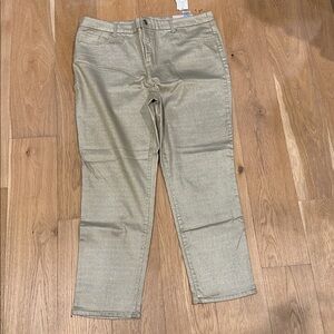 Chico's Gold Ankle Pants